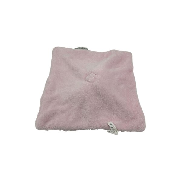 Blankets‎ and Beyond Pink Fluffy Lovey White Rabbit Baby Minky Security Blanket - Picture 5 of 6